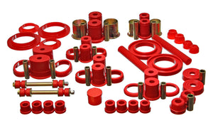 Energy Suspension 4.18112R 94-98 fits Ford Mustang Red Hyper-flex Master Bushing Set