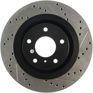 Stoptech 127.42080L 06-07 350Z / 05-07 G35 exp Sport/ 06-07 G35X SportStop Slotted & Drilled Front Left Rotor