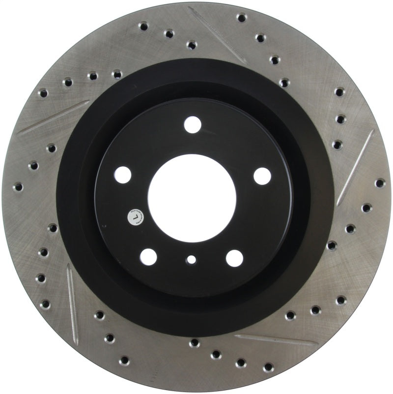 Stoptech 127.42080L 06-07 350Z / 05-07 G35 exp Sport/ 06-07 G35X SportStop Slotted & Drilled Front Left Rotor
