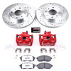 PowerStop KC749 fits Nissan Altima Front Z26 Street Warrior Brake Kit w/Calipers