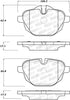 Stoptech 308.1473 Street Brake Pads - Rear