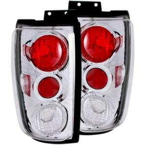 ANZO 211055 1997-2002 fits Ford Expedition Taillights Chrome