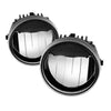 Spyder 5081070 fits Ford 09-14 F150 LED Fog Lights Black FL-YD-FF15009-LED-BK