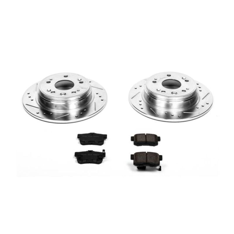 PowerStop K6172 fits Honda 02-04 CR-V Rear Z23 Evolution Sport Brake Kit