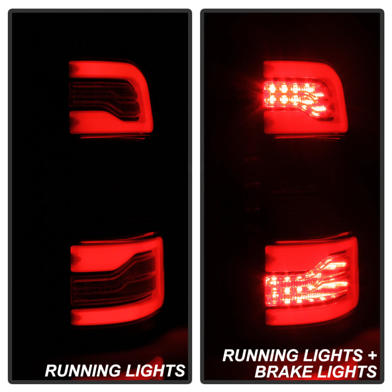Spyder 5087294 fits Dodge 19-20 Ram LED Tail Light Black ALT-YD-DR19HAL-SEQ-BK