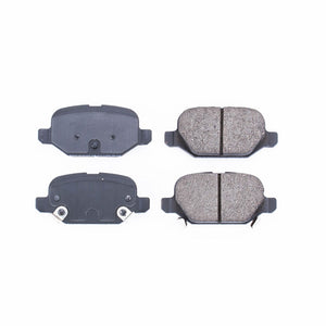 PowerStop 16-1744 13-17 fits Fiat 500 Rear Z16 Evolution Ceramic Brake Pads