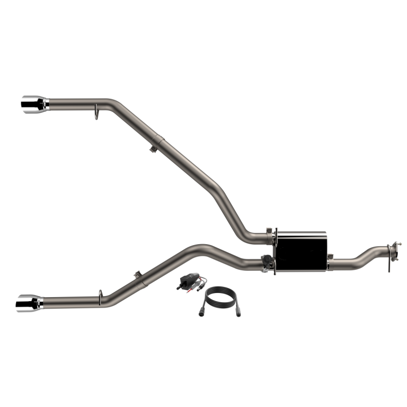 QTP 420019 2019-2024 Ram 1500 QTP Screamer Split Rear Exit Cat Back