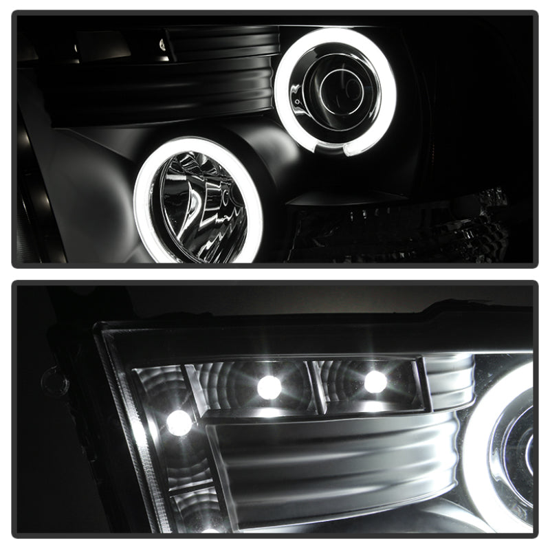 Spyder 5030320 fits Dodge 09-14 Ram 1500 Projector Headlights Halogen- CCFL Hal