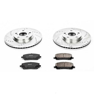 PowerStop K1137 fits Toyota 01-07 Highlander Front Z23 Evolution Sport Brake Kit