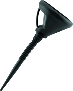BikeMaster 152238 BikeMaster Flexible-Spout Funnel - Black