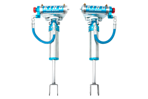 King Shocks 25001-302A 2011+ fits Chevrolet Silverado 2500/3500/HD Front 2.5 Dia Remote Res Shock w/Adjuster (Pair)