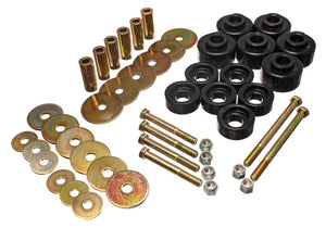 Energy Suspension 4.4113G 97-03 fits Ford F-100/F-150 2WD/F250 2WD & L-Duty Black Body (Cab) Mount Set