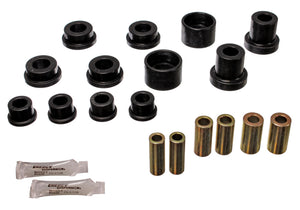 Energy Suspension 5.3113G 90-94 fits Mitsubishi Eclipse AWD Black Rear Control Arm Bushing Set