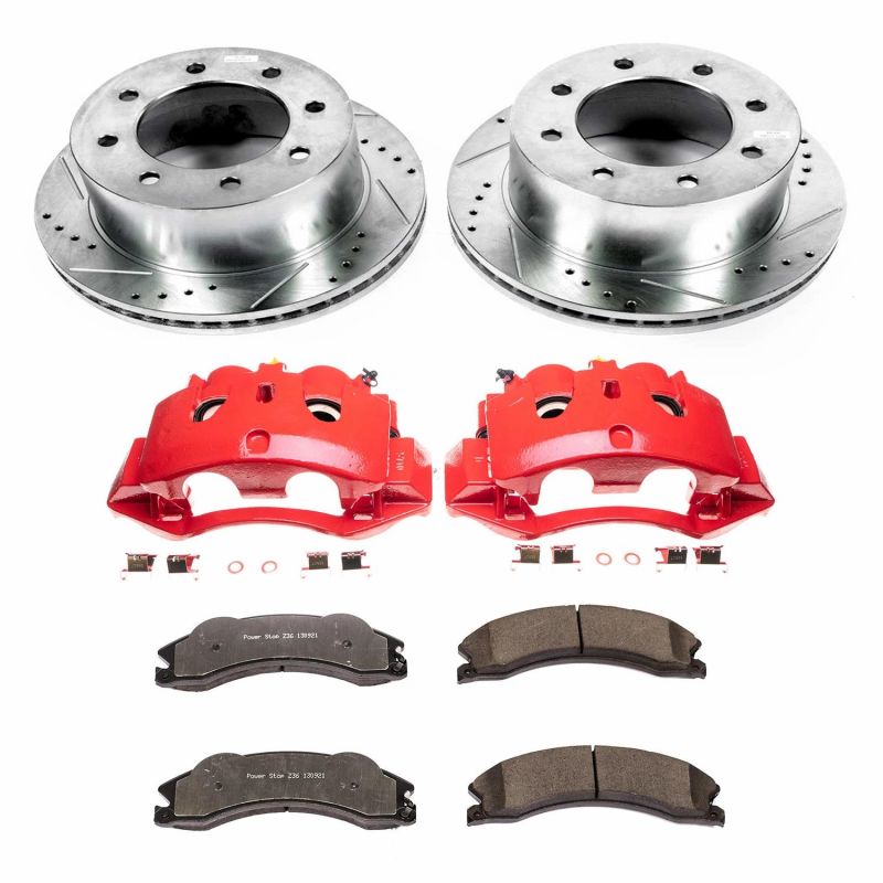 Power Stop fits Chevrolet Silverado 3500 HD Rear Z36 Truck & Tow Kit w/Cals