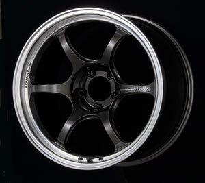 Advan YAT7G47DMBG RG-D2 17x8.0 +47 5x100 Machining and Black Gunmetallic Wheel