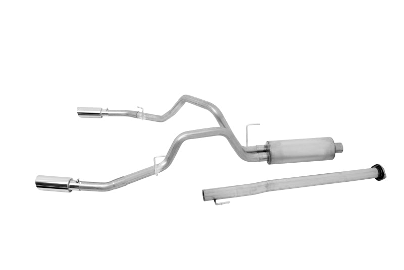 Gibson  69547 fits Ford 15-19 F-150 XL 5.0L 3in/2.5in Cat-Back Dual Split Exhaus