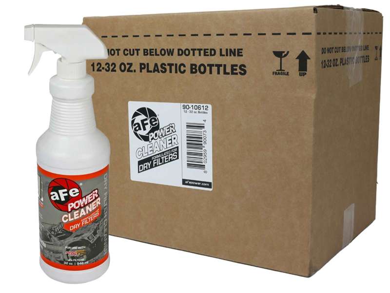 AFE 90-10612 MagnumFLOW Dry Air Filter Cleaner 32oz Spray Bottle (12-Pack)