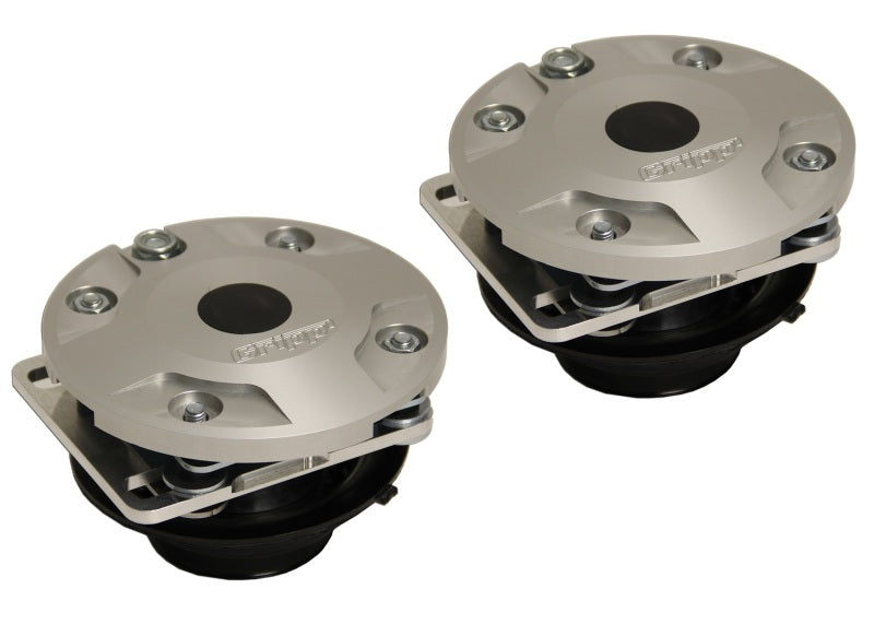 BBK  2551 Mustang Caster Camber Plate Kit - Silver Anodized Finish