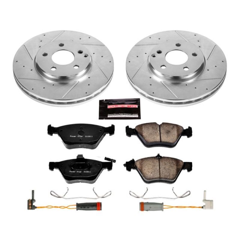 PowerStop fits Mercedes-Benz 04-05 E320 Front Z23 Evolution Sport Brake Kit
