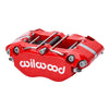 Wilwood caliper ndpr-p 1.12/1.12 .810 rotor 4.75 MT W/BRIDGE bolt red