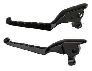 Kuryakyn 10182-2 Enygma Levers 21-23 and select 24-25 Touring Gloss Black