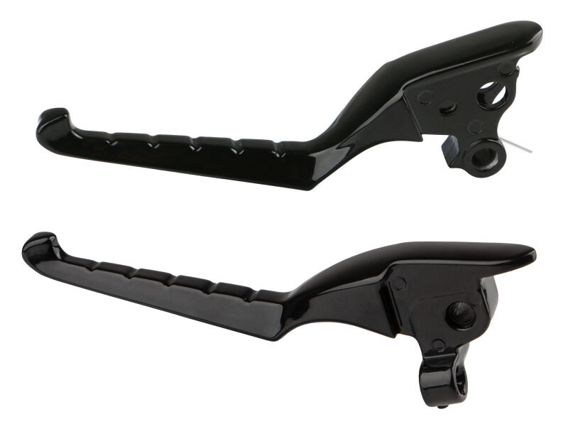 Kuryakyn 10182-2 Enygma Levers 21-23 and select 24-25 Touring Gloss Black