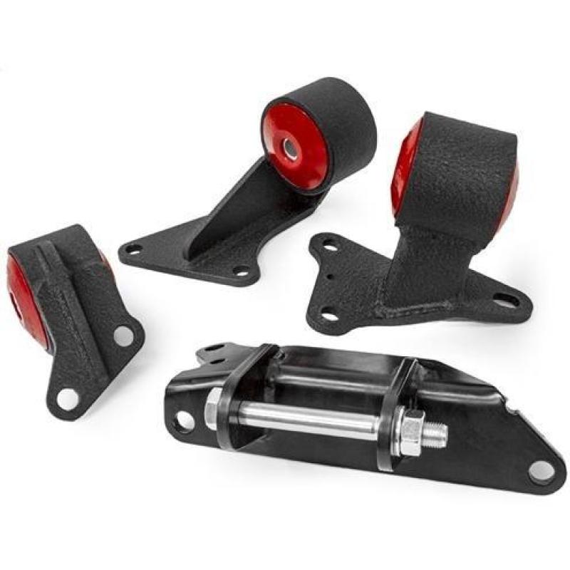 Innovative 18950-60A 86-89 Accord B-Series Black Steel Mounts 60A Bushings