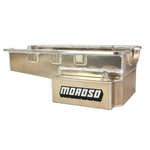 Moroso 20537 fits Ford 289-302 Road Race Baffled Front Sump 8in Deep Aluminum Oi