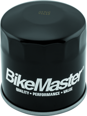BikeMaster 171601 BikeMaster fits BMW BM-163 Oil Filter - Black