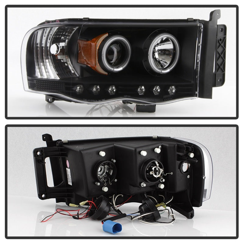 Spyder 5009975 fits Dodge 02-05 Ram 1500 /Ram 2500 03-05 Projector Headlights L