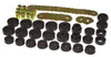 Prothane 7-149-BL fits Chevy 65-70 Impala Convertible Body Mount - Black