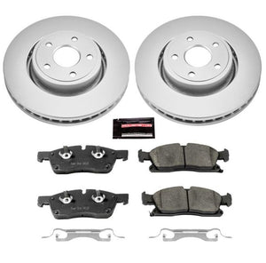 PowerStop fits Dodge 13-16 Durango Front Z17 Evolution Geomet Coated Brake Kit