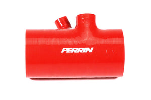 Perrin Performance PSP-INT-428RD Perrin 22-25 fits Subaru WRX Short Type Turbo Inlet Hose - Red