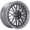 BBS LM249DBPK LM 19x8.5 5x112 ET48 Diamond Black Center Diamond Cut Lip Wheel -82mm PFS/Clip Required