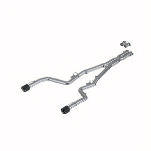 MBRP S71183CF Charger 5.7L/6.2L/6.4L 3in Race Profile Cat-Back w/Dual Exhaust