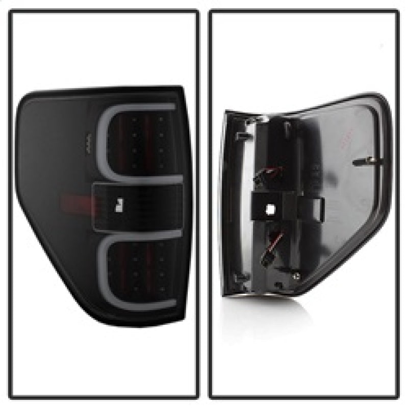 xTune 5082169 fits Ford F150 09-14 LED Tail Lights - Black ALT-ON-FF15009-LBLED