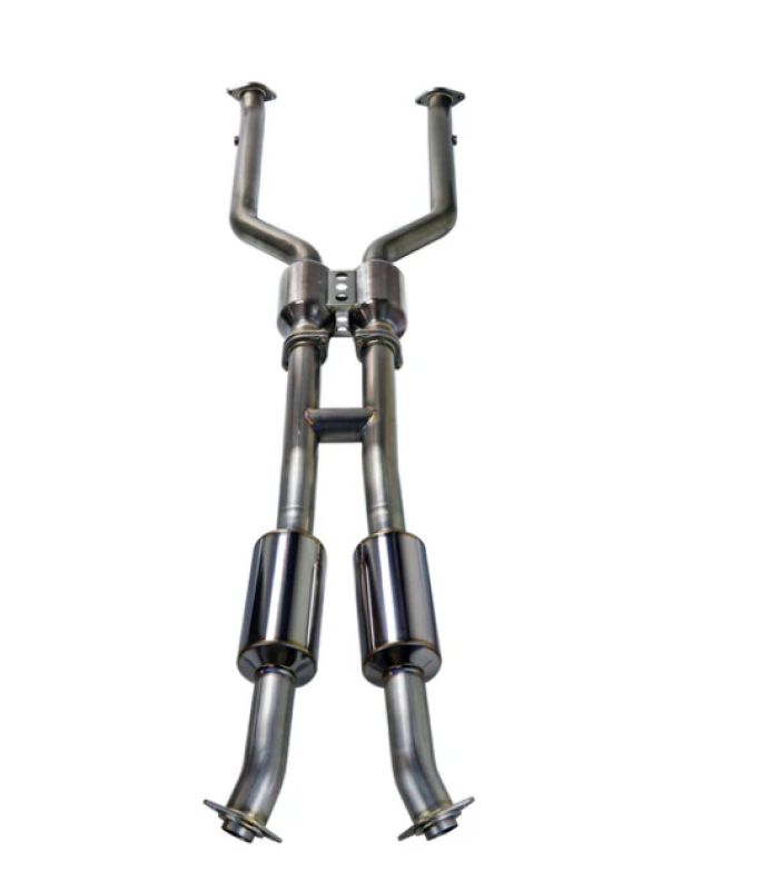 Remark RO-CPCE4-C 14-20 fits Lexus IS350 (V6) Midpipe Kit w/ High Flow Cat + Resonators