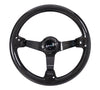 NRG ST-036CF-1 Carbon Fiber Steeering Wheel (350mm) Deep Dish - Full Carbon