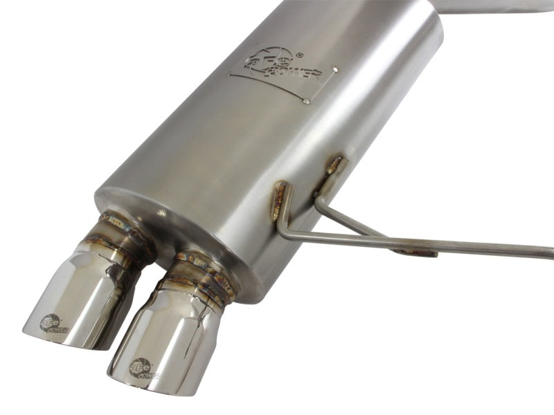 AFE 49-36313 rce Exhaust Cat-Back SS-304 w/ Polished Tips 07-13 fits BMW 328i (
