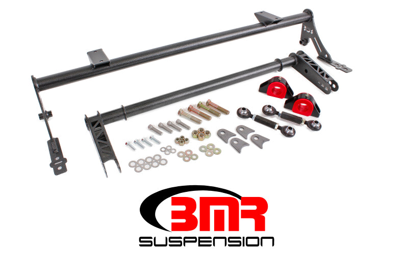 BMR XSB005H S197 Mustang Rear Bolt-On Hollow 35mm Xtreme Anti-Roll Bar Kit (Poly) - Black Hammertone