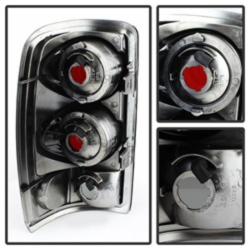 Spyder 5077998 fits Chevy 00-06 Suburban/Tahoe 1500/2500 Euro Style Tail Lights