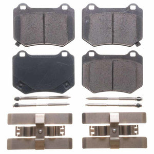 PowerStop fits Subaru WRX STi Rear Z17 Evolution Ceramic Brake Pads w/Hardware
