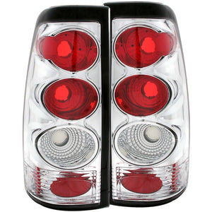 ANZO 211023 1999-2002 fits Chevrolet Silverado 1500 Taillights Chrome