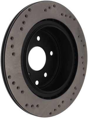 Stoptech 128.42088L 08-09 Infiniti EX35 / 05-08 G35 / 09 G37 / 06-09 M35/M45 Drilled Left Rear Rotor