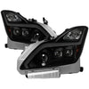xTune 9039348 fits Infiniti G37 Coupe HID Only 08-15 Projector Headlights Black