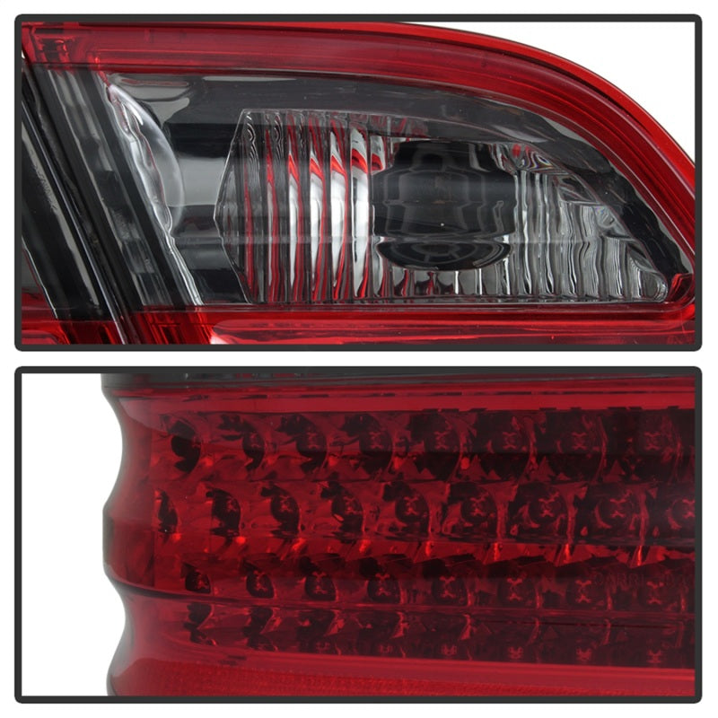 5020659 Xtune fits Mercedes Benz W210 E-Class LED Tail Lights Red Smoke ALT-CL