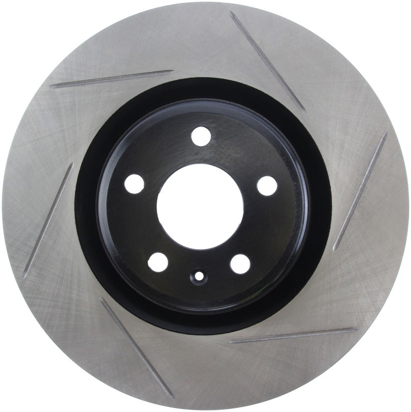 Stoptech 126.33124SL Power Slot 10-6/11 fits Audi S4 / 08-11 S5 Front Left Slotted Rotor