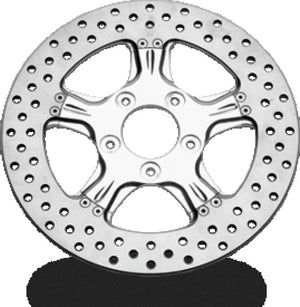 Performance Machine 0133-1522WRAS-CH Disc/Carr 11.5 Wrath Fr - Chrome