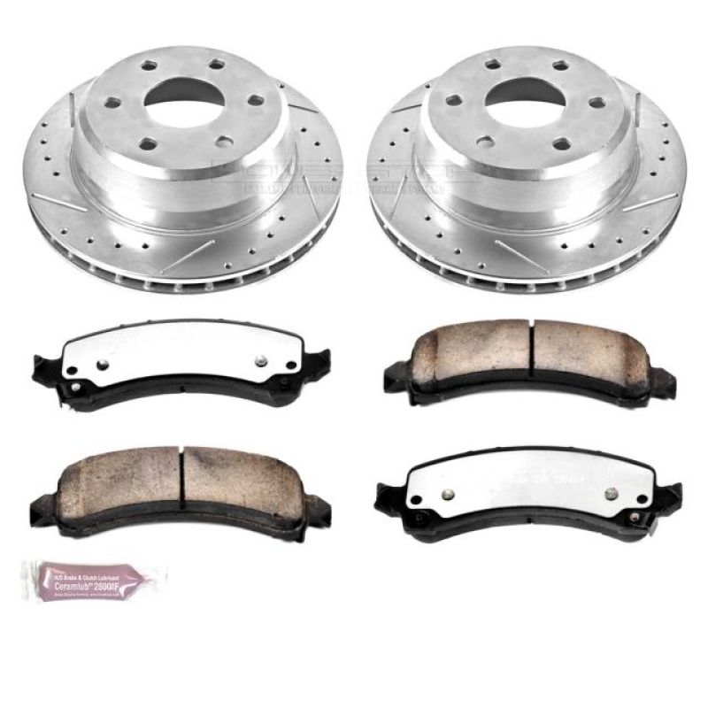 PowerStop K2047-36 03-06 fits Cadillac Escalade Rear Z36 Truck & Tow Brake Kit