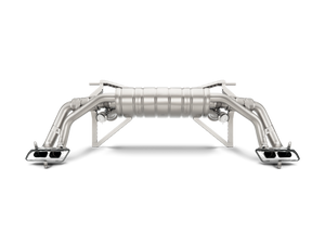 Akrapovic S-AUR8SO3-T 16-17 fits Audi R8 5.2 FSI Coupe/Spyder Slip-On Line (Tita